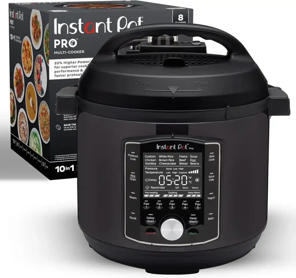 Instant Pot 8 Quart Comparison