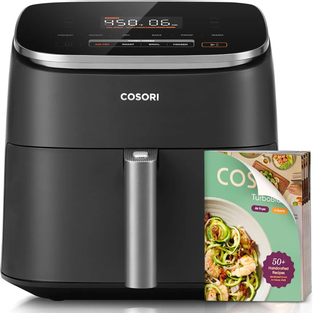 cosori 9-in-1 turboblaze air fryer